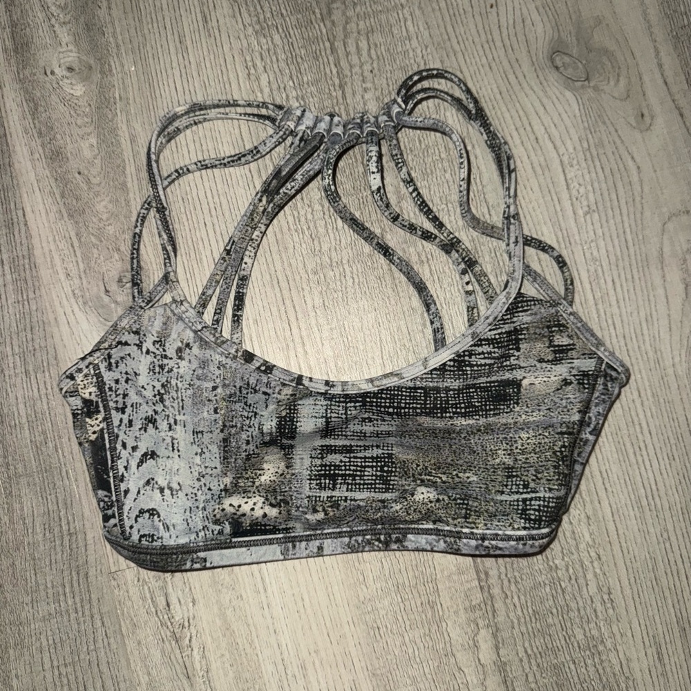 lululemon athletica Gray Sports Bra